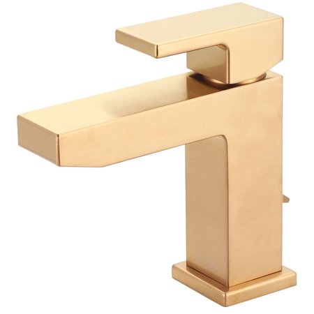 PIONEER Single Handle Bathroom Faucet in PVD Brushed Gold 3MO160-BG